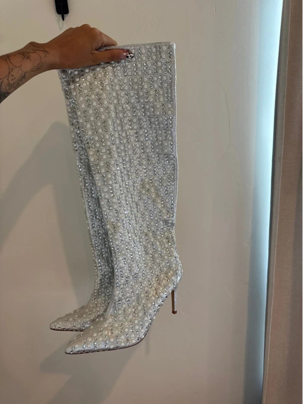 Beaded Boots